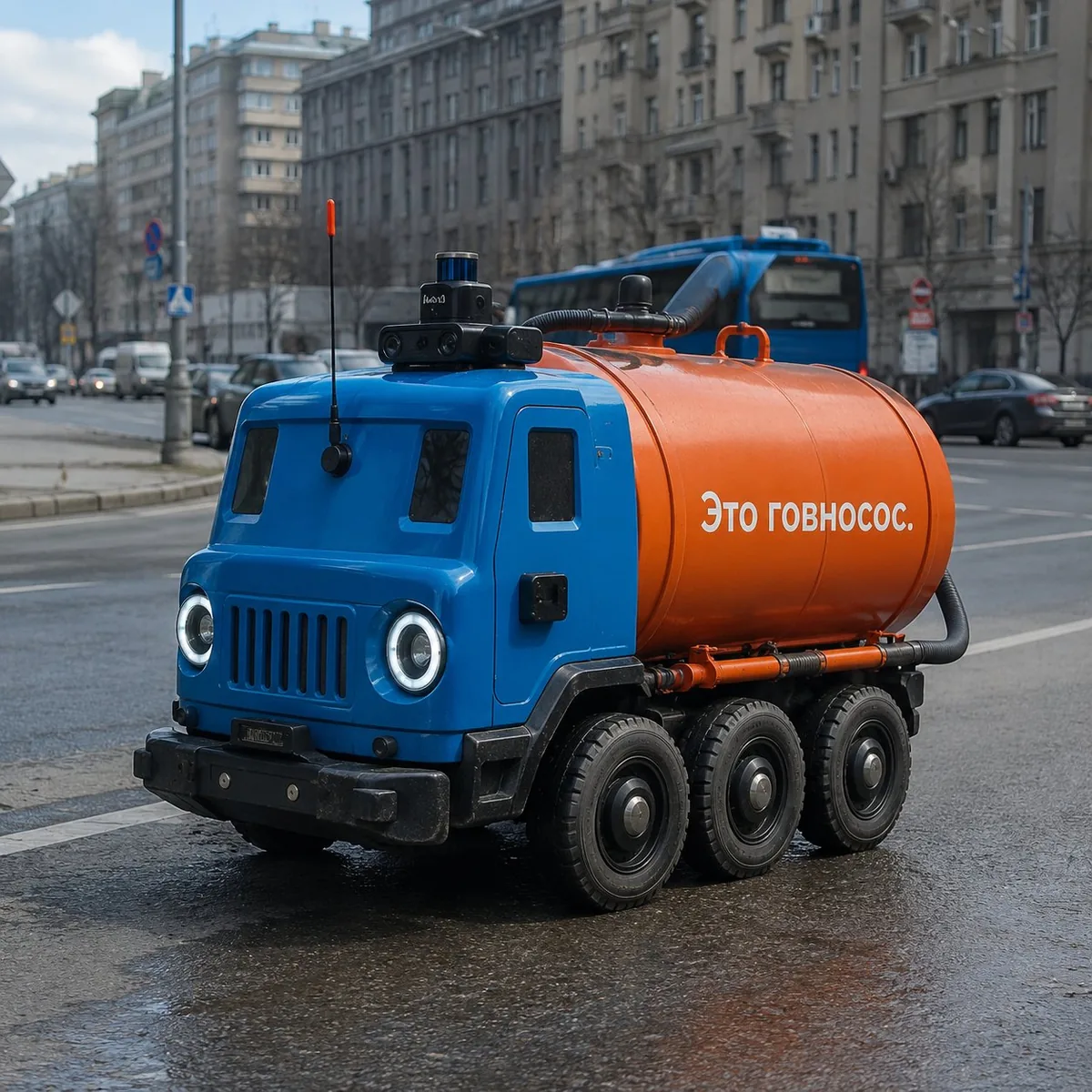 Новые роботы в Москве